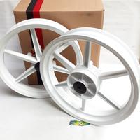 Gambar Velg Racing Ninja 150 R RR Ring 17 - 250 300 VRossi Sprint Derik Putih dari Sampeyan Motor Online undefined 2 Tokopedia