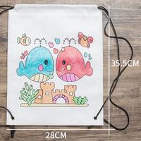 Gambar [BS] Mainan Edukasi DIY Mewarnai Tas Ransel Serut Goodie Bag - EH-K07 Ship dari Beebie store undefined 3 Tokopedia