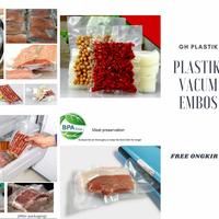 Gambar plastik vacum embos / plastik vacum isi 100 - 7x12, 100 dari GH Plastiik undefined 1 Tokopedia