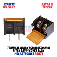 Gambar Terminal Block PCB HB9500 2PIN Pitch 9.5mm Cover Blok dari Mechatronics Store undefined 2 Tokopedia