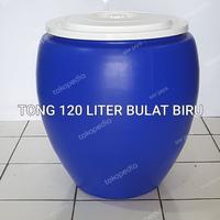 Gambar Tong / Gentong Air Bulat Biru 120 Liter dari snrjaya undefined 1 Tokopedia