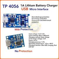 Gambar Modul TP4056 Protect Charger Baterai Li-Ion 18650 BMS 5V USB TP 4056 dari Eazyfast Store undefined 2 Tokopedia