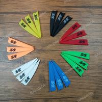 Gambar XXX Arrow Vanes 2 inci - water drop Arrow vanes- olahraga panahan dari BALANCA Official Store undefined 2 Tokopedia