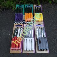 Gambar Pisau Steak 5 inch Tramontina Set 12 pcs 23360/905 Ipanema Black Asli - Ungu dari Hardistore Superpisau undefined 3 Tokopedia