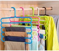 Gambar Hanger Gantung 5 in 1 / Hanger Baju 5 Susun/Gantungan Multifungsi - Hijau dari Uni Star undefined 3 Tokopedia