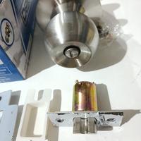 Gambar Kunci Bulat Dekson KC BL DKS 8587 BK SSS/Kunci Bulat pintu Kamar Mandi dari Super Home Building undefined 3 Tokopedia