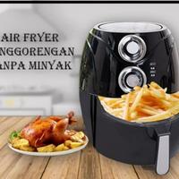 Gambar AIR FRYER alat menggoreng tanpa minyak bonus buku resep dari PanasonikOlshopKE undefined 2 Tokopedia