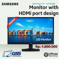 Gambar LED Monitor Samsung 19 Inch S19A330 HDMI LS19A330NHEXXD Garansi Resmi dari Great Samsung Store undefined 1 Tokopedia
