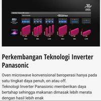 Gambar Panasonic NN-GT65JBTTE Microwave grill inverter Combination NNGT65 dari alexandria elc undefined 4 Tokopedia
