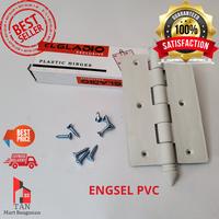 Gambar Engsel Pintu Plastik PVC Kamar Mandi Toilet WC Putih LUSINAN dari TANMartBangunan undefined 1 Tokopedia