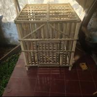 Gambar murah,kandang ayam rakit,terbuat dari bambu,mudah dibongkar/pasang dari najabmart undefined 2 Tokopedia