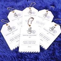 Gambar Gift Tag Christmas Card kartu ucapan natal delivery hamper BLUE - Biru dari Hellonikko undefined 4 Tokopedia