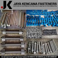 Gambar Stud Bolt M33 1.1/4" x 15" (B7 A193 / L7 A320 / 8.8 / 4.8) - 4.8 Galv. Putih dari Jaya Kencana Fasteners undefined 2 Tokopedia