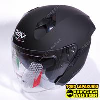 Gambar Helm RSv Sv300 Super white - Carbon, M dari Ueggi Motor Helmet undefined 4 Tokopedia