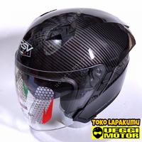 Gambar Helm RSv Sv300 Super white - Carbon, M dari Ueggi Motor Helmet undefined 5 Tokopedia