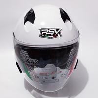 Gambar Helm RSv Sv300 Super white - Carbon, M dari Ueggi Motor Helmet undefined 2 Tokopedia