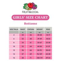 Gambar 18 Pieces "Fruit of the Loom" Girls Underwear - Size 14 - Original USA - Biru dari American Import undefined 3 Tokopedia