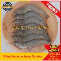 Gambar Udang Tambak Segar Vaname Jumbo1 kg ak 40-45 ekor (UdangPilihan) - 500 gram dari Jakarta Fish Market undefined 1 Tokopedia