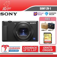 Gambar SONY ZV-1 Digital Compact Camera / Sony ZV1 Vlog 4K Video - ZV-1 Kamera - PAKET A dari Jakarta Digital 8 undefined 1 Tokopedia