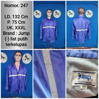 Gambar J50 JAKET OLAHRAGA LARI SEPEDA JOGGING PARASUT ANTI UV WINDPROF THRIFT dari Nanber undefined 1 Tokopedia