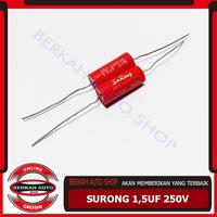 Gambar Kapasitor Surong 1.5 uf 250v - kapasitor audio dari BERKAH AUTO SHOP 2 undefined 1 Tokopedia
