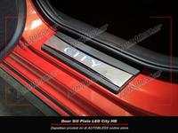 Gambar Door Sill Plate LED Honda City Hatchback Import dari Autobless undefined 3 Tokopedia
