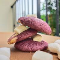Gambar SOFT COOKIES TARO WHITE CHOCO MARSHMALLOW - ULO KITCHEN - BOX POLOS dari ULO KITCHEN undefined 1 Tokopedia