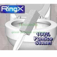 Gambar Batu Ring X Pumice stone Alat Pembersih Kerak Toilet WC Closet bathup dari Grosir Pelumas Surabaya undefined 4 Tokopedia