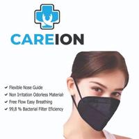 Gambar MASKER KN95 5 PLY HITAM EARLOOP DISPOSABLE FACE MASK PREMIUM dari ALFA ACC undefined 3 Tokopedia