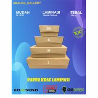 Gambar PAPER LUNCH BOK (ISI 40 PCS) paper bok makanan ringan - S dari Analog5 undefined 1 Tokopedia
