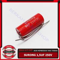 Gambar Kapasitor Surong 1.5 uf 250v - kapasitor audio dari BERKAH AUTO SHOP 2 undefined 3 Tokopedia