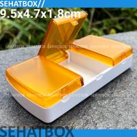 Gambar KOTAK OBAT VITAMIN (3 SEKAT SAKU) PILL BOX DAILY TRAVEL ORGANIZER HARI - 2S BLUE dari SEHATBOX_NEW undefined 5 Tokopedia