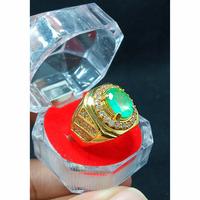 Gambar BATU cincin ZAMRUD COLOMBIA BERSERTIFIKAT MEMO ASLI NATURAL - Putih, 13 dari Wijaya permata undefined 3 Tokopedia