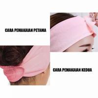 Gambar Bandana Masker Facial Headband dari acorns official undefined 4 Tokopedia