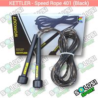 Gambar KETTLER Speed Rope 401 Black Hitam Jump Rope Tali Skipping Original dari Solusi Sport undefined 1 Tokopedia