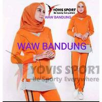 Gambar Setelan Zumba Wanita Olahraga Aerobik Yoga Senam Setelan Yovis Sport - Ayu Ping Hitam, L dari WAW BANDUNG undefined 1 Tokopedia