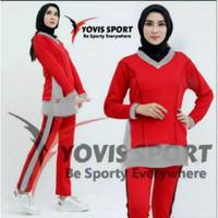 Gambar Setelan Zumba Wanita Olahraga Aerobik Yoga Senam Setelan Yovis Sport - Ayu Ping Hitam, L dari WAW BANDUNG undefined 2 Tokopedia