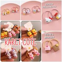 Gambar IKAT RAMBUT CUTE / KARET RAMBUT ANAK LUCU KOREA IMPORT / AKSESORIS - H hello kitty dari milanberry undefined 1 Tokopedia