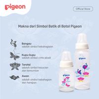 Gambar PIGEON Botol Susu PP RP 120Ml Batik Teratai Kupu-Kupu - Merah dari Pigeonbabyindonesia undefined 4 Tokopedia