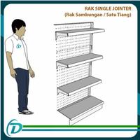 Gambar rak toko minimarket/gondola singel. jointer - Merah, 170cm dari intannuril undefined 3 Tokopedia