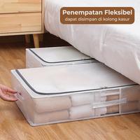 Gambar Storage Baju Travel Tempat Pakaian Organizer Bahan Plastik - Putih - Sedang dari RICH HOME LIVING undefined 2 Tokopedia