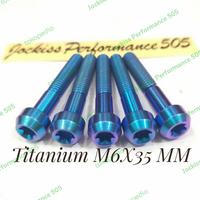 Gambar Baut Titanium M6X35 MM dari Jockiss Performance 505 undefined 3 Tokopedia