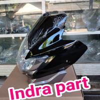 Gambar batok lampu depan motor satria FU baron warna hitam dari Indra Part Motor undefined 2 Tokopedia