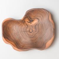 Gambar Piring Rastik Kecil |piring rastik kayu jati | piring rastik kayu 23cm dari What Wood undefined 5 Tokopedia