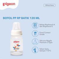 Gambar PIGEON Botol Susu PP RP 120Ml Batik Teratai Bangau - Merah dari Pigeonbabyindonesia undefined 2 Tokopedia