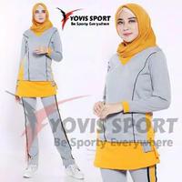 Gambar Setelan Zumba Wanita Olahraga Aerobik Yoga Senam Setelan Yovis Sport - Ayu Ping Hitam, L dari WAW BANDUNG undefined 4 Tokopedia