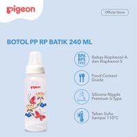 Gambar PIGEON Botol Susu PP RP 240Ml Batik Teratai Kupu-Kupu - Merah dari Pigeonbabyindonesia undefined 2 Tokopedia