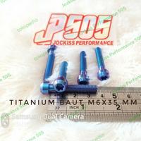 Gambar Baut Titanium M6X35 MM dari Jockiss Performance 505 undefined 1 Tokopedia
