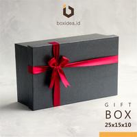 Gambar Gift Box Kotak Kado Kotak Hantaran Hardbox Pita ukuran 25x15x10 - di atas 50 pcs dari boxidea undefined 1 Tokopedia