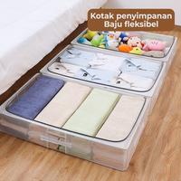 Gambar Storage Baju Travel Tempat Pakaian Organizer Bahan Plastik - Putih - Sedang dari RICH HOME LIVING undefined 1 Tokopedia